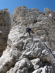 22 Abstieg vom Centrale zur Alimontahütte